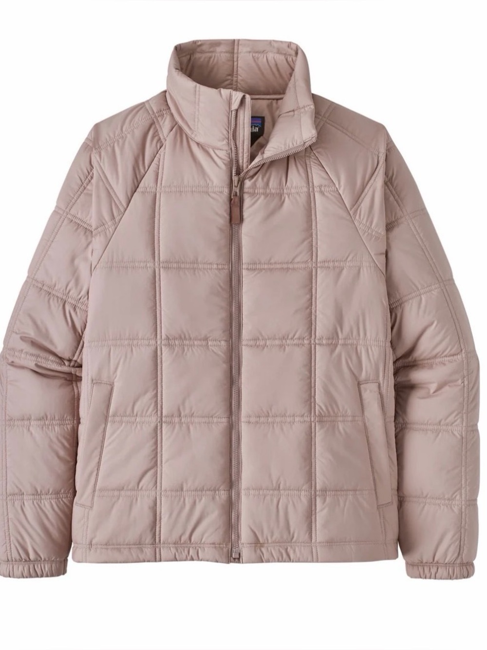 Patagonia Women's Light Pink Quilted Puffer Jacket